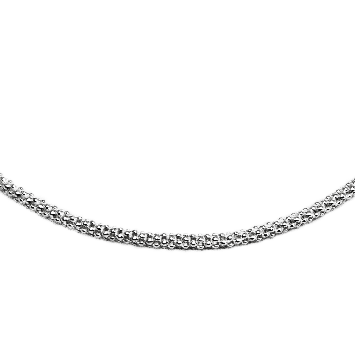 Korean chain in 925 sterling silver