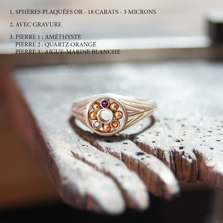 HYQS - Bague Personnalisable