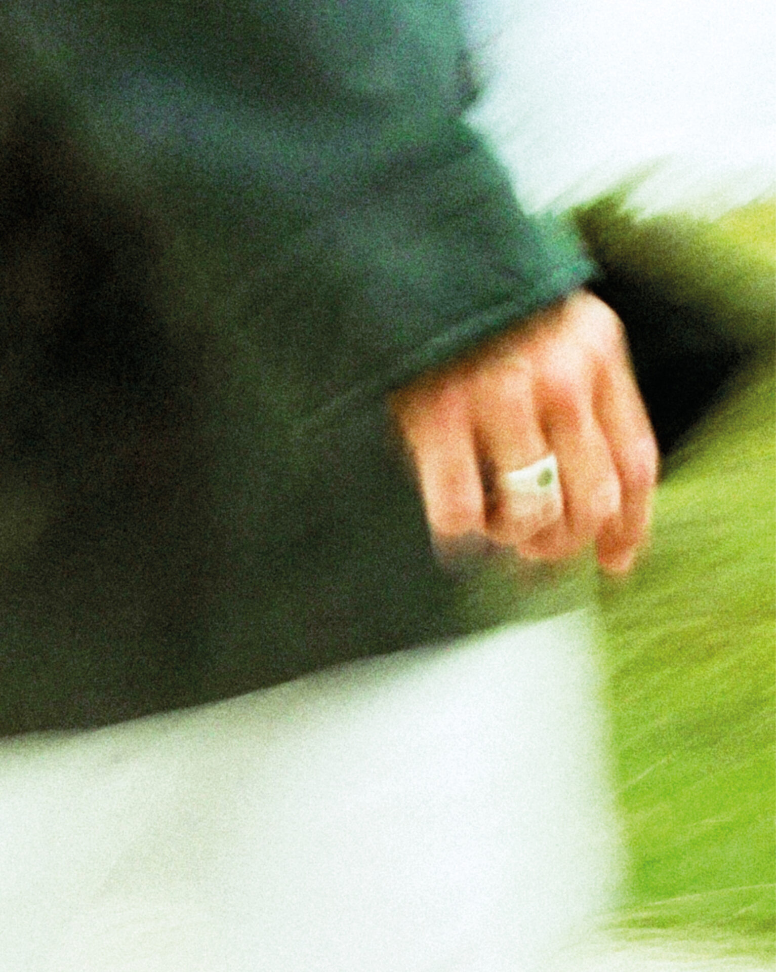 HYQS_BAGUE_ABYSSE_VERT_SILVER_4 HYQS - BAGUE ABYSSE