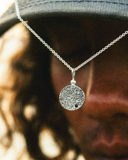 HYQS - PENDENTIF ABYSSE - DIAMANT NOIR