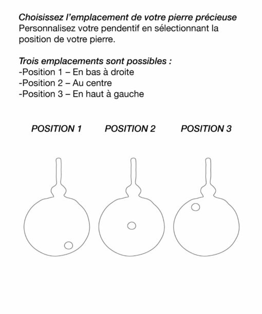 HYQS - PENDENTIF ABYSSE - SUR MESURE